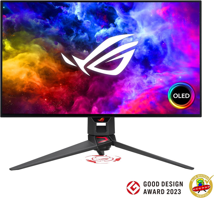 ASUS ROG Swift OLED PG27AQDM - 27 Zoll WQHD Gaming Monitor - 240 Hz, 0.03ms GtG, G-Sync, FreeSync, G