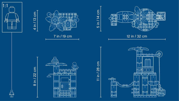 LEGO 10906 DUPLO Town Baumhaus im Dschungel Bauset, Lernspielzeug für Kleinkinder im Alter von 2-5 J