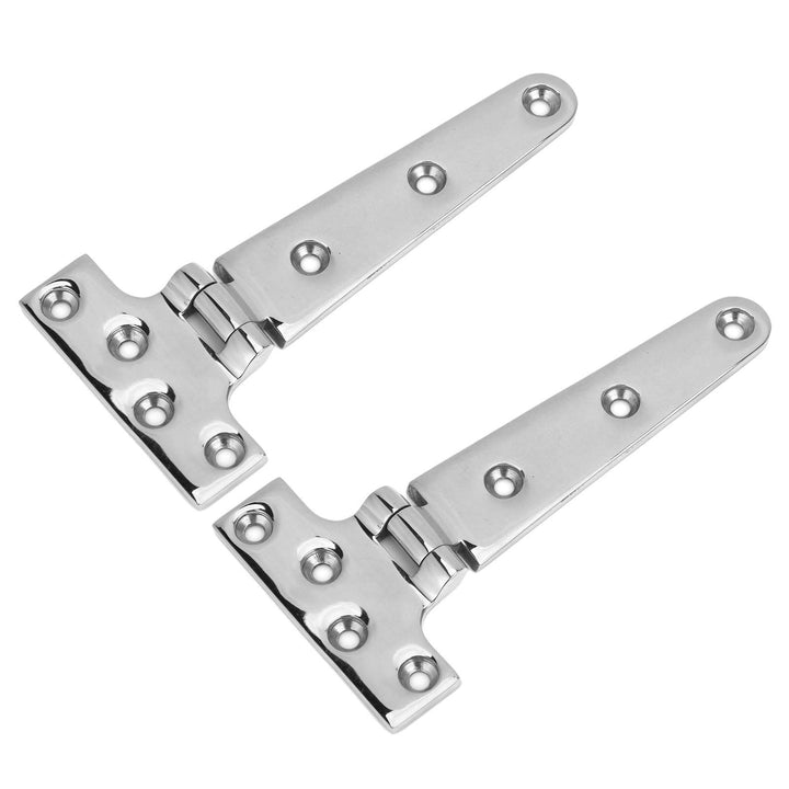 2 Stück 152 * 76mm T-Scharnier 316 Edelstahl T-Förmiges Scharnier Hochleistungs Türscharnier für Yac