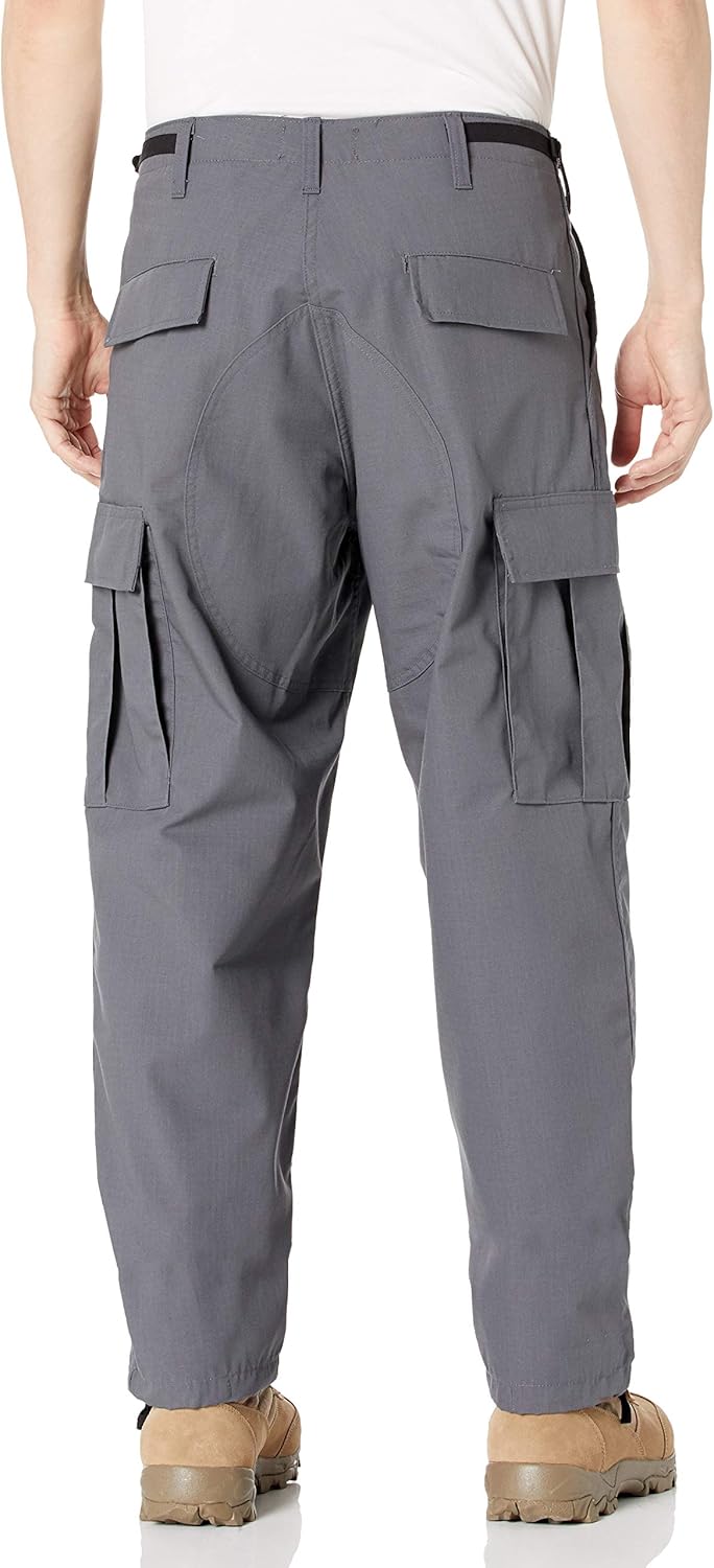 Tru-Spec Herren-Hose aus Polyester und Baumwolle, Ripstop-Hose S Lang Anthrazit, S Lang Anthrazit