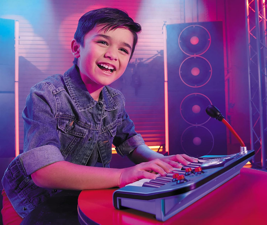 Little Tikes My Real Jam Keyboard - Spielzeug Keyboard mit Mikrofon und Hülle - Vier Spielmodi, Laut