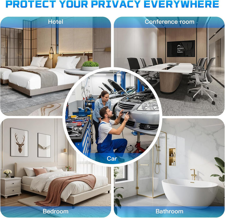 Wanzen Detektor Kamera Detektor Versteckte Kamera Detektor mit 5 Stufen Hidden Camera Detector RF Wi