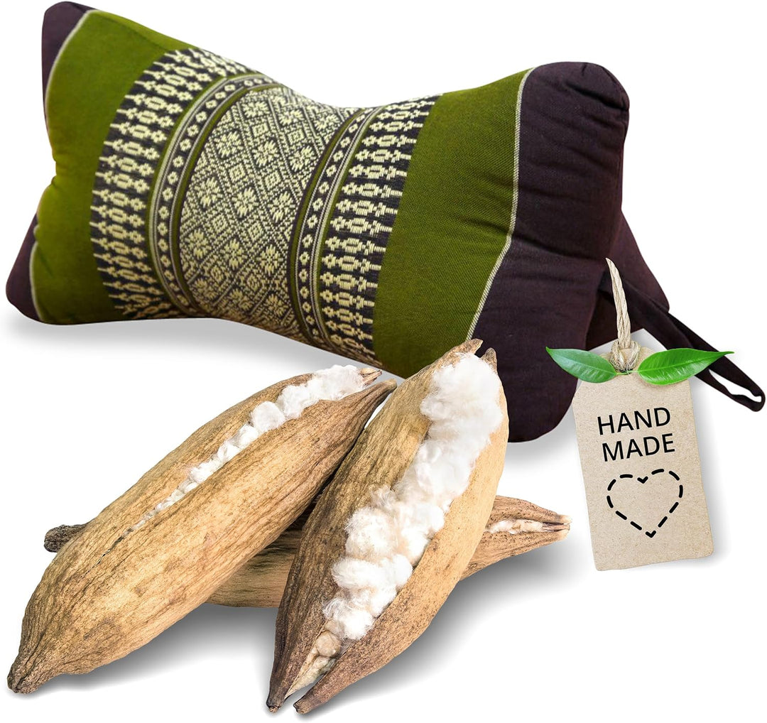 livasia Nackenstützkissen Knochenkissen - Ø 15x32cm - Nackenkissen Knochenform, Sofakissen, Lesekiss