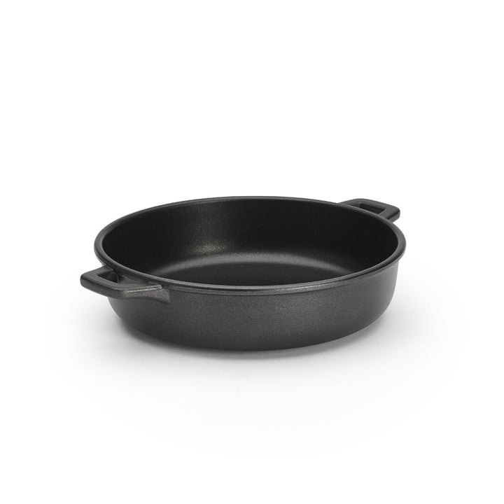 De Buyer Bratentopf, Edelstahl, Silber, 28 cm 27.9 x 20.1 x 10.9 cm, 27.9 x 20.1 x 10.9 cm