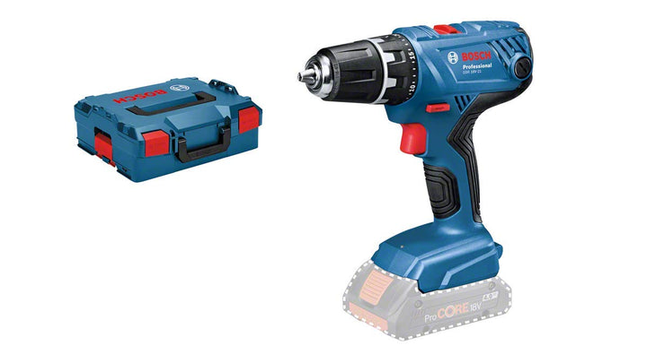 Bosch Professional 18V System Akku Schlagbohrschrauber GSR 18V-21 (inkl. L-BOXX, ohne Akku/ Ladegerä