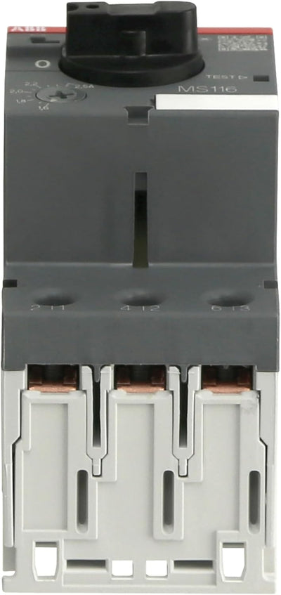 ABB MS116 Motorschutzschalter, 2,5 A 690 V ac 90mm x 45mm