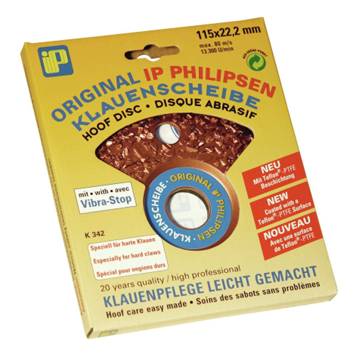 Superklauenscheibe, 125 mm Körnung 30, dicht bestückt, 125 mm