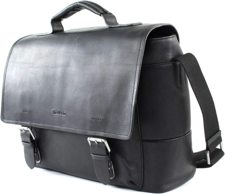 Strellson Turnham 2 Aktentasche MHF 40 cm Black Schwarz, Schwarz