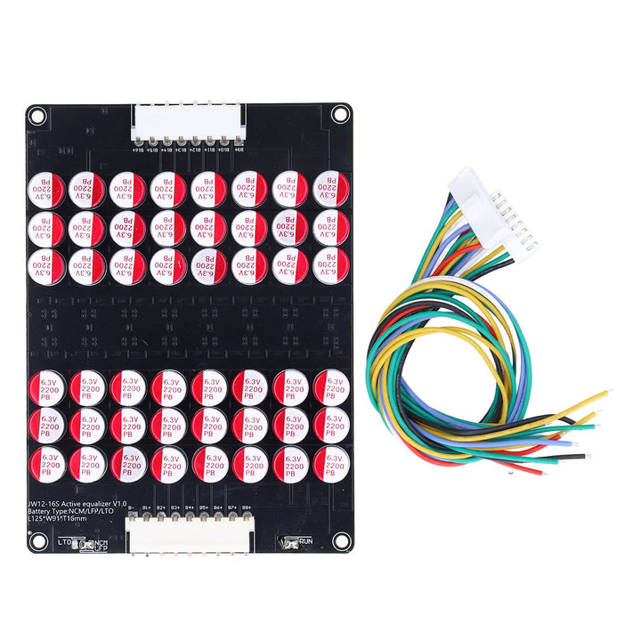 Annadue 12S Bis 16S Akku Aktiver Equalizer, Lifepo4 Lithium Lipo Akku Energie Aktiver Equalizer, 1,8