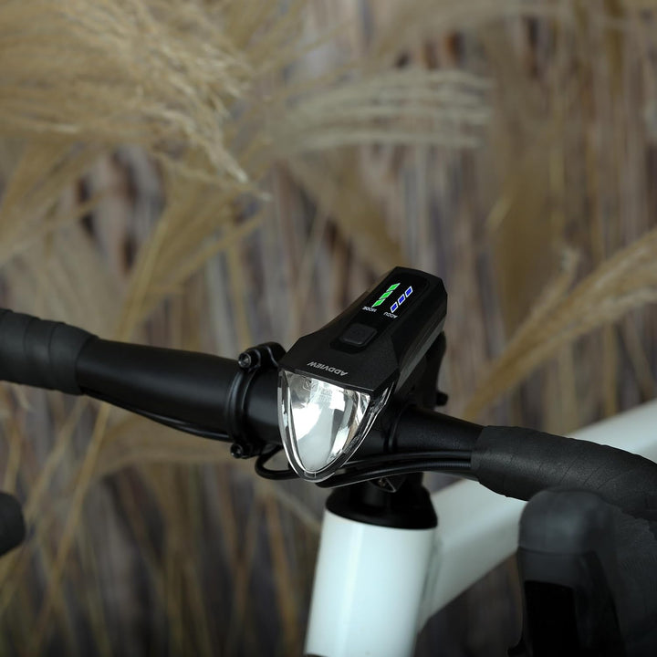 Fahrradlicht-Set Starlight – StVZO zugelassen, 70 Lux LED Frontlicht & Rücklicht mit USB-C, Akku bet