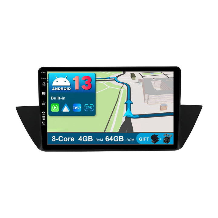 Android 12 IPS Autoradio Passt für BMW X1 E84 (2009-2015) - 4G+64G - Eingebaut DSP/Carplay/Android A