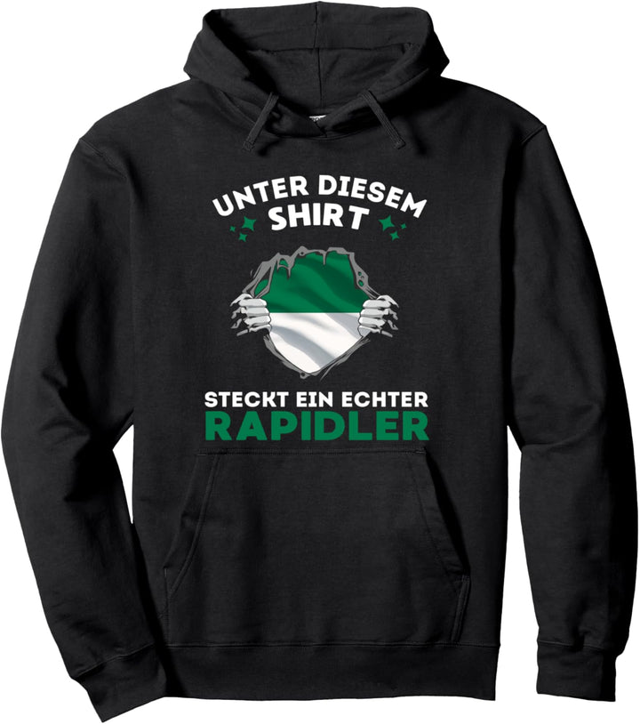 Ein Leben lang Rapidler - Für echte Fans Pullover Hoodie