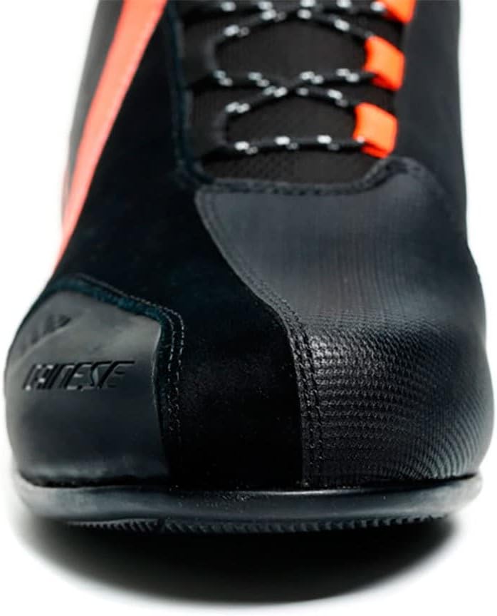 Dainese Herren Energyca D-wp Shoes 41 EU Black Fluo Red, 41 EU Black Fluo Red