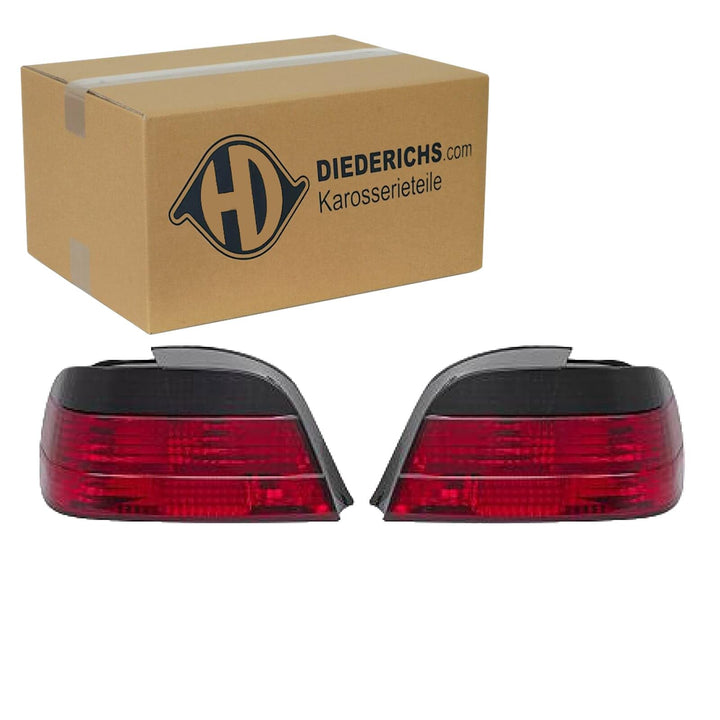in.pro. 1242396 HD Rückleuchten BMW 7-er E38 94-01, rot - grau