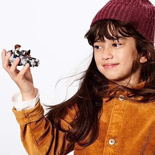 LEGO 75295 Star Wars Millennium Falcon Microfighter Spielzeug mit Han Solo Minifigur für 6-jährige J