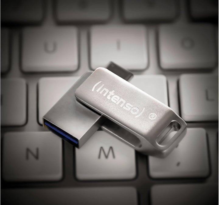 Intenso cMobile Line, 128GB Dual USB-Stick 3.2 Gen. 1x1 USB-C, Silber