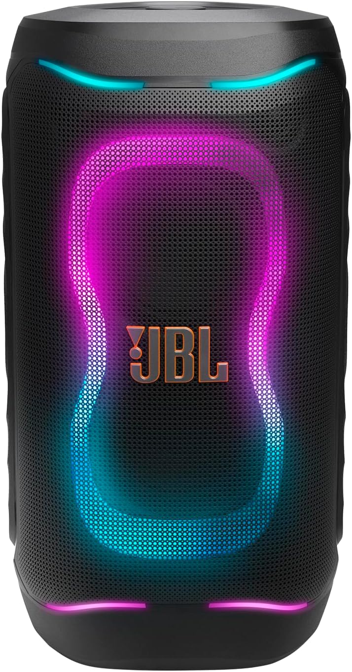 JBL PartyBox 130 Tragbarer Partylautsprecher mit kraftvollem JBL Sound, Bluetooth Lautsprecher mit d