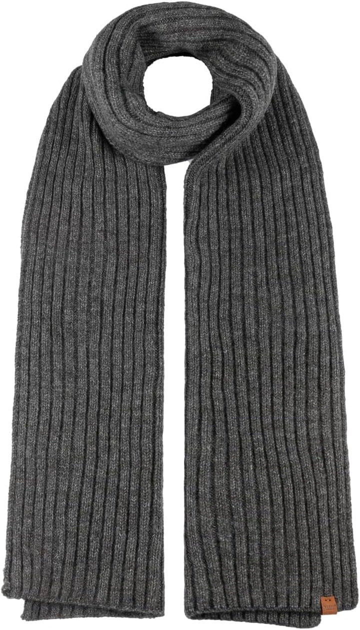 Barts Herren Wyon Scarf Winter-Schal Einheitsgrösse Dark Heather, Einheitsgrösse Dark Heather