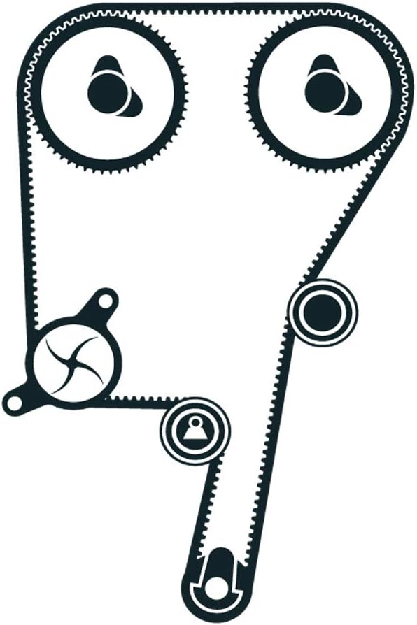 SKF VKMC 06038 Wasserpumpe + Zahnriemensatz