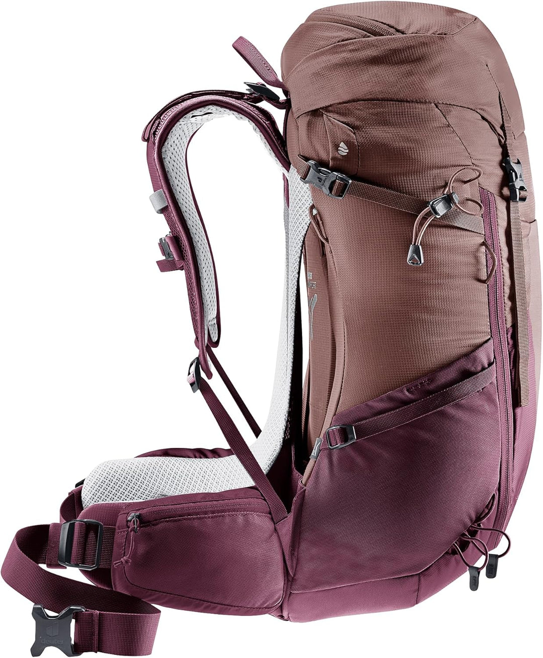 deuter Damen Futura 24 Sl Wanderrucksack (1er Pack) 24 L (58 x 30 x 20cm) Ashrose-cassis, 24 L (58 x