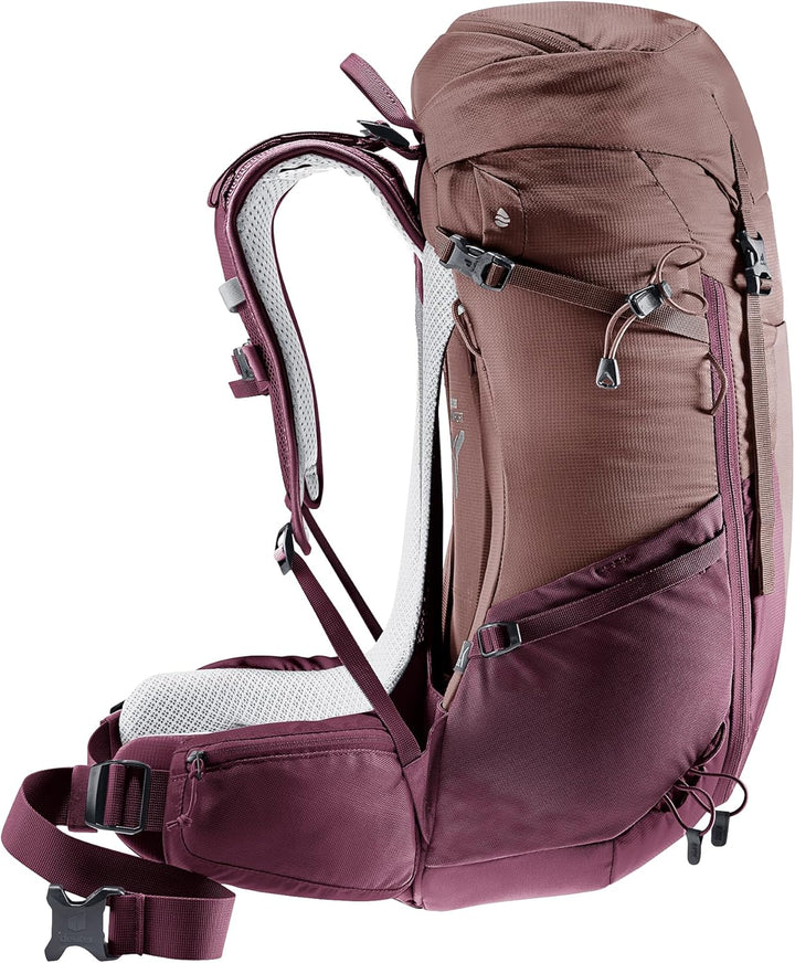 deuter Damen Futura 24 Sl Wanderrucksack (1er Pack) 24 L (58 x 30 x 20cm) Ashrose-cassis, 24 L (58 x