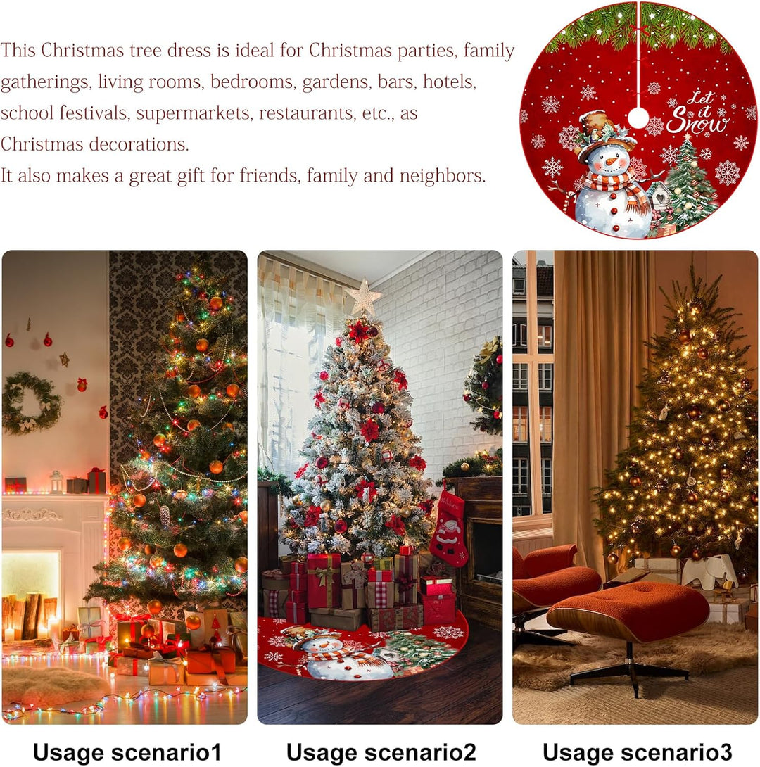 Weihnachtsbaum Decke 120cm, Weihnachtsbaumdecke, Weihnachtsbaum Rock Matte, Weihnachtsbaumrock, Weih