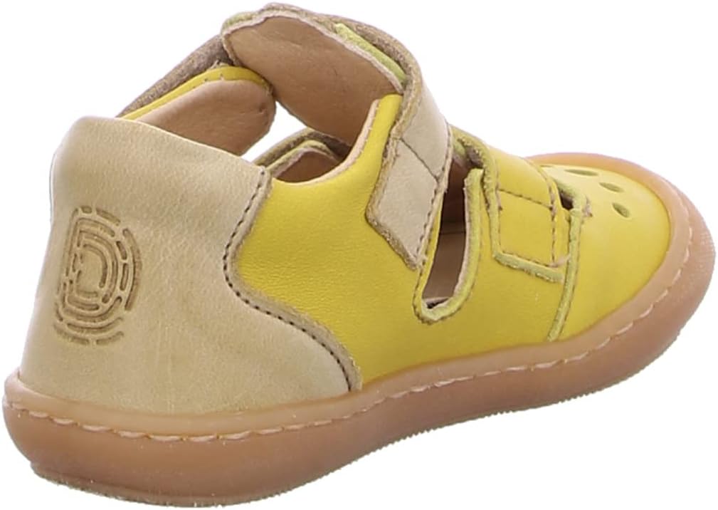 Däumling Jungen Unisex Kinder Sven Sneaker, Tomaia Giallo, 22 EU Schmal