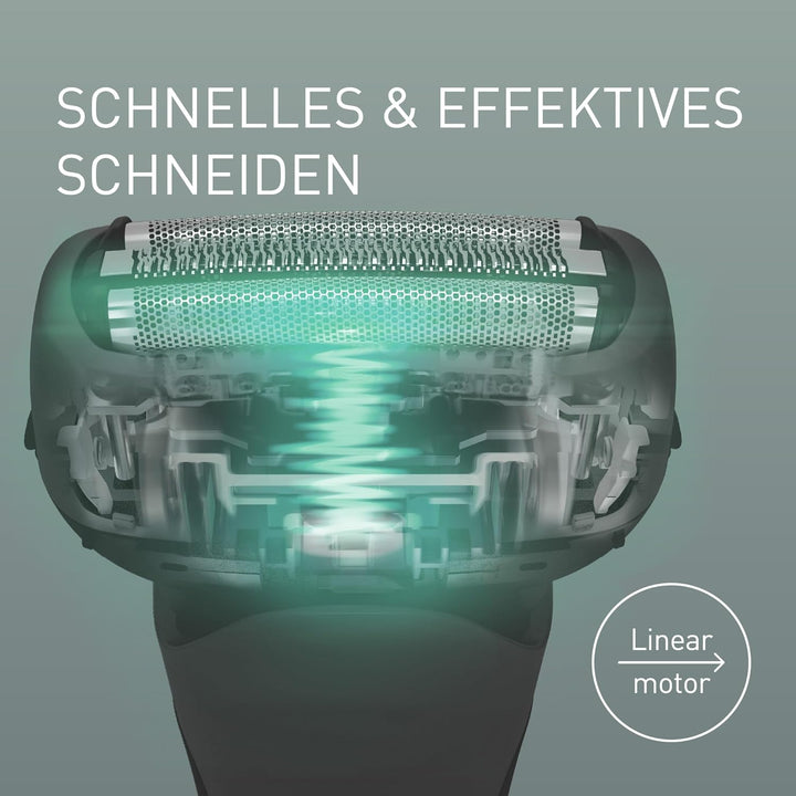 Panasonic Series 700 ES-ALT4B 3-Klingen-Nass- & Trocken-Rasierer für Männer, tragbar, kabellos, wass