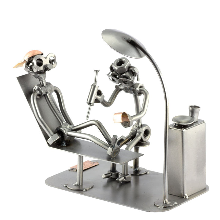 Steelman24 I Schraubenmännchen Orthopäde I Made in Germany I Handarbeit I Geschenkidee I Stahlfigur