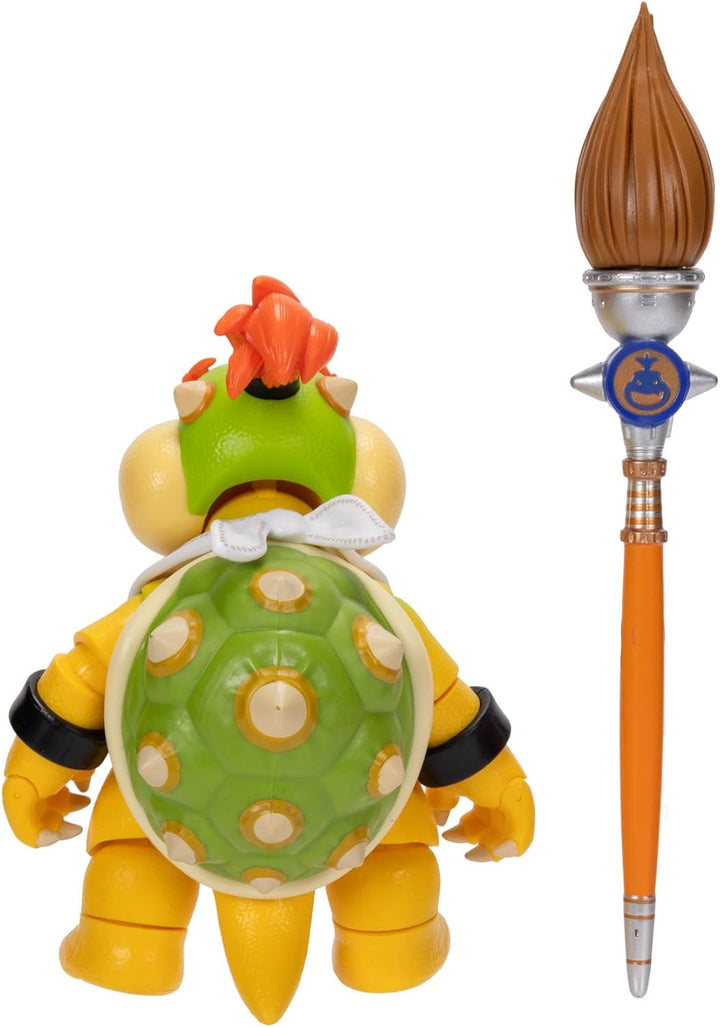 „Super Mario Galaxy“-Film: Bowser Jr. 5" / 12,7 cm grosse Actionfigur mit Zubehör, offiziell lizenzi