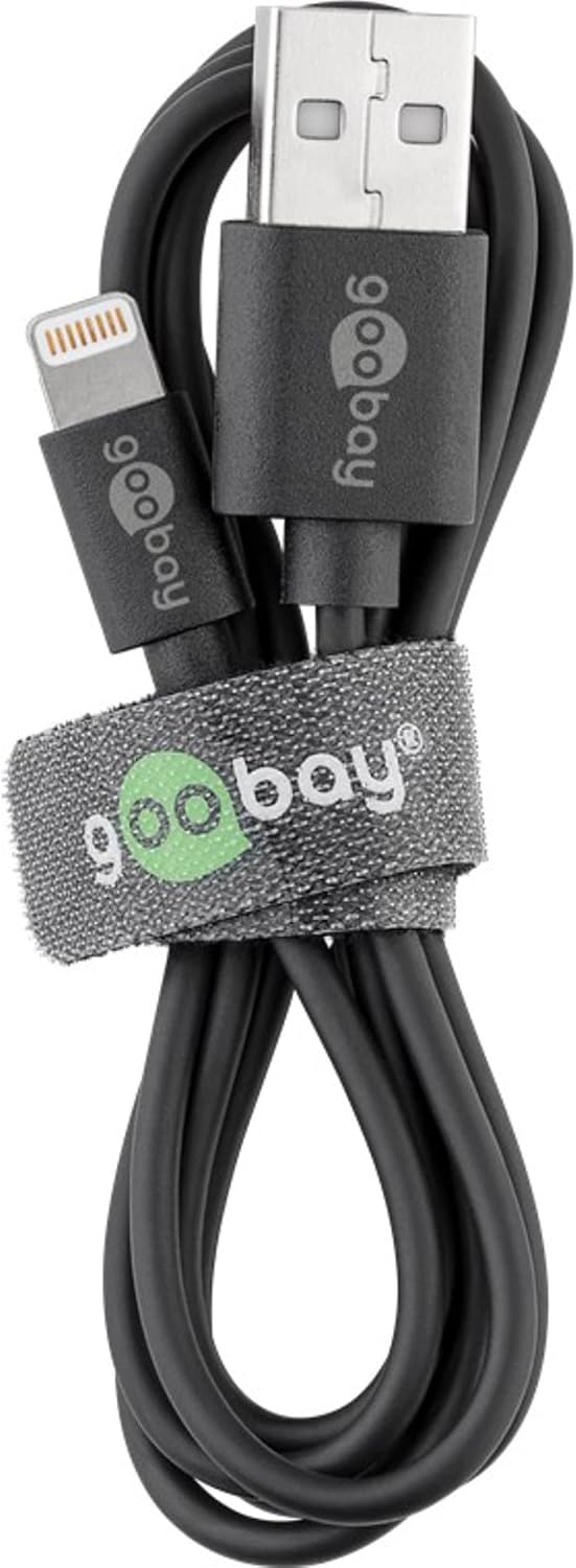 goobay 44995 USB Netzteil + Ladekabel Set / 2 Port Adapter für Steckdose 2,4 A (12W) USB-Netzteil mi