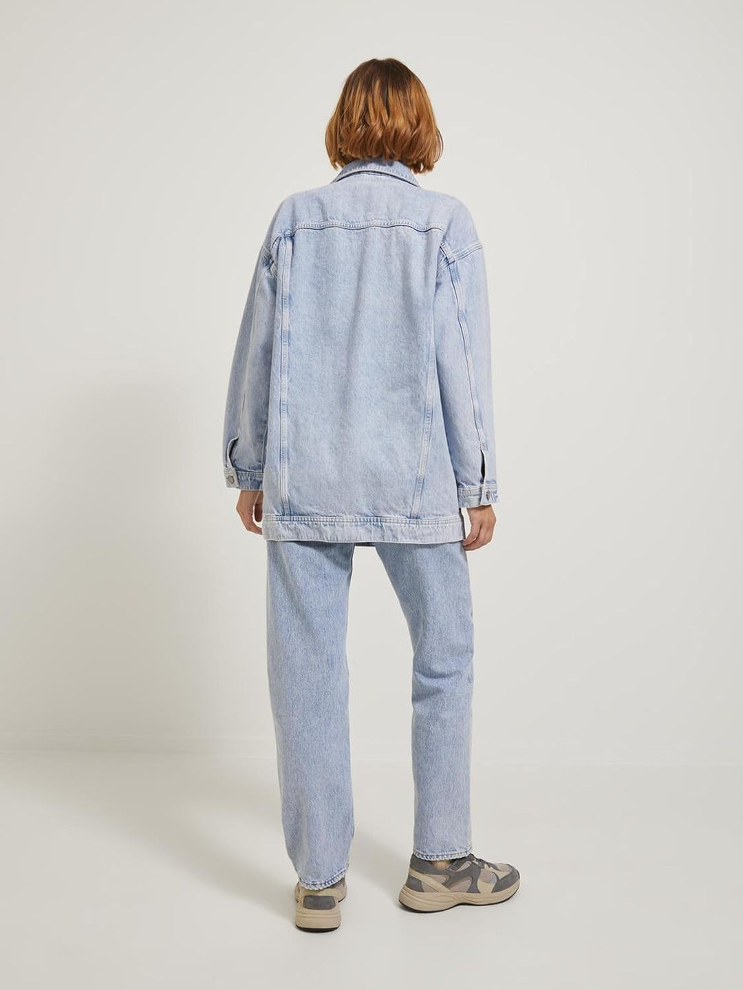 JACK &amp; JONES Damen JJXX JXALISON Oversized Long Jacket CR503 NOO XS Light Blue Denim, XS Light Blue