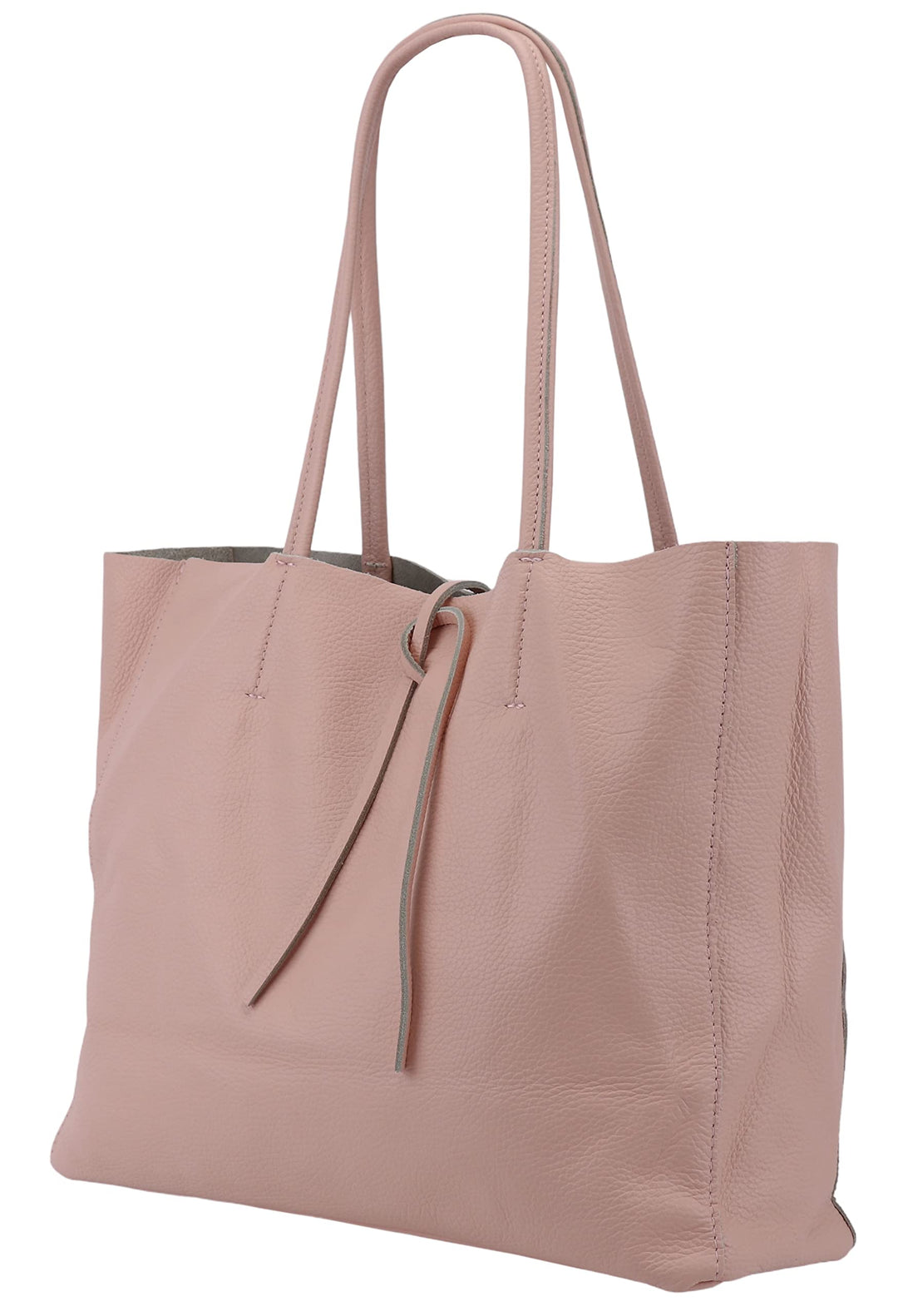 SH Leder ® Damen Echt Rindleder Shopper in Querformat mit Innentasche in vielen Farben Schultertasch