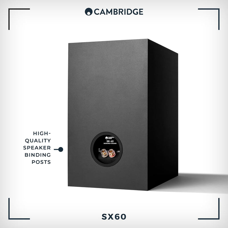 Cambridge Audio SX60 - Paar Passive, kabelgebundene Standlautsprecher für HiFi- oder Heimkinosysteme