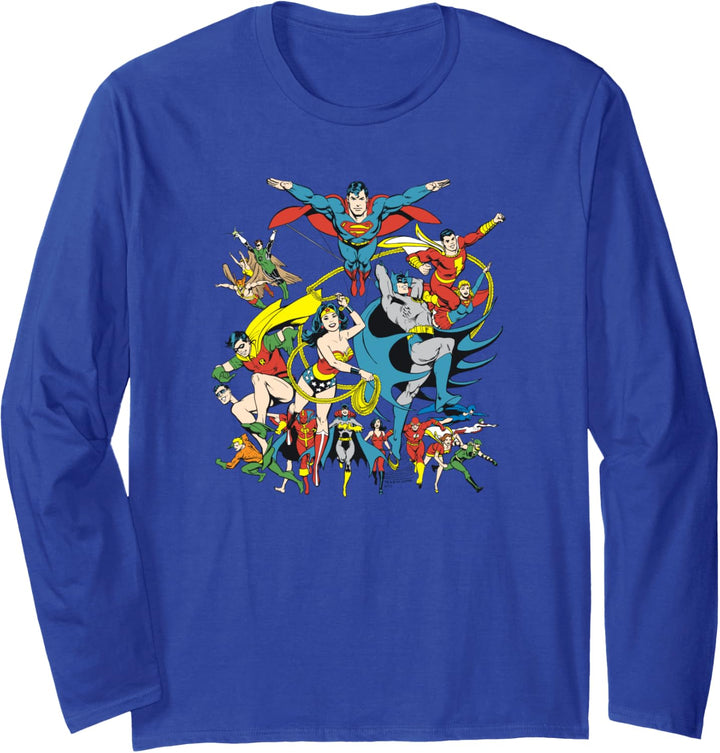 Justice League Assemble Langarmshirt