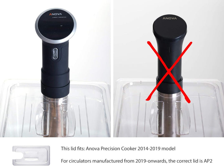 LIPAVI C5L-AP Deckel für den LIPAVI C5 Sous-Vide Behälter, hergestellt für den Anova Precision Coupl