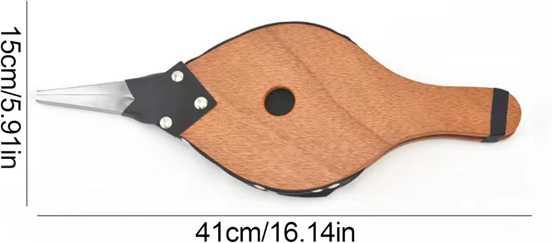 Blasebalg für BBQ für Holz, tragbares Zubehör für Küche im Freien, Camping, Abenteuer, Picknick, Gri