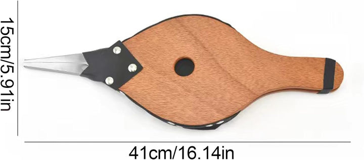 Blasebalg für BBQ für Holz, tragbares Zubehör für Küche im Freien, Camping, Abenteuer, Picknick, Gri