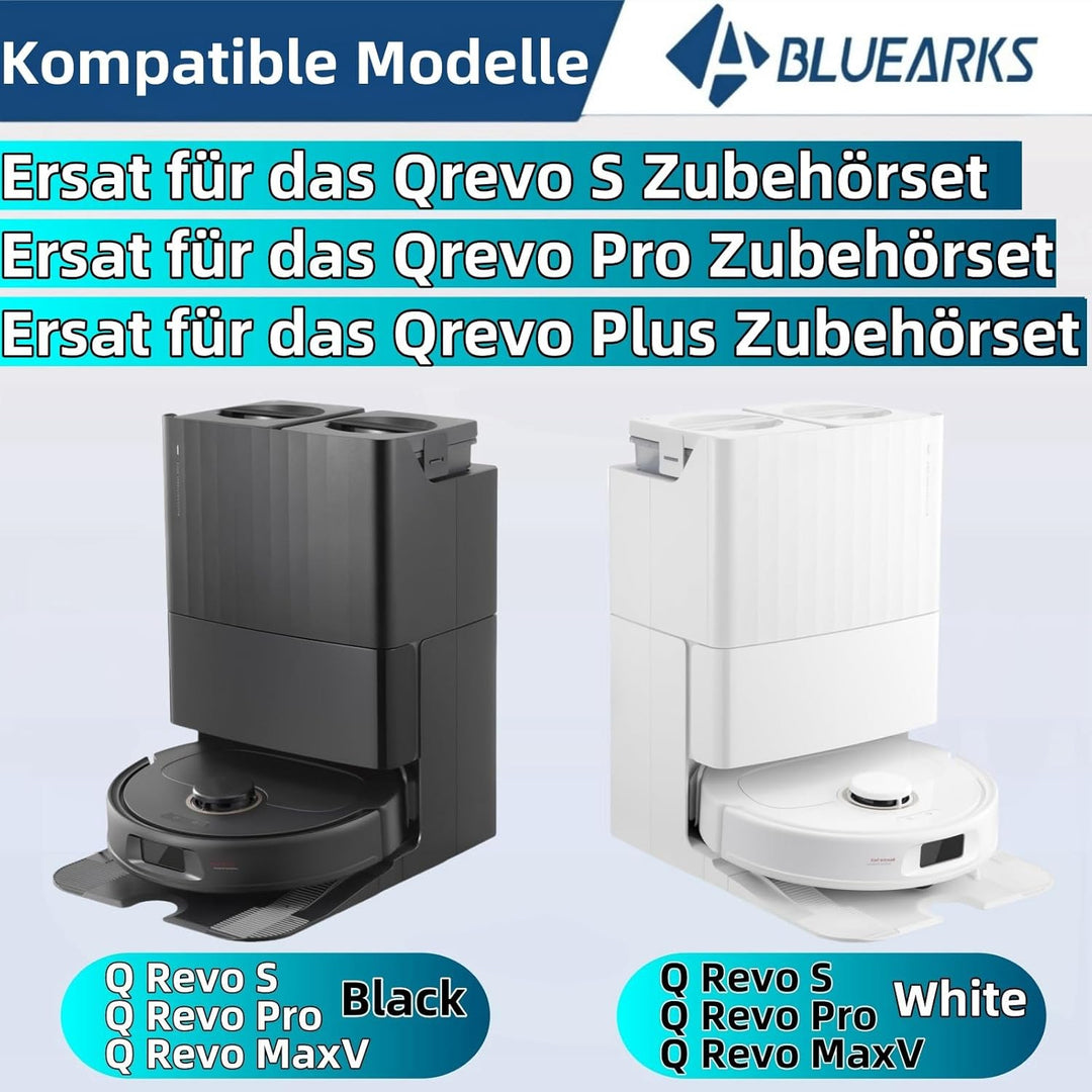 Bluearks Ersatzteile Kompatibel mit Roborock Q Revo/Roborock P10 Staubsaugerroboter Zubehör, 1 Haupt