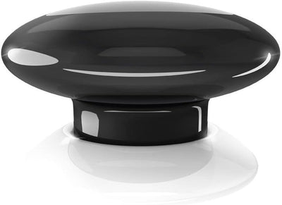 FIBARO The Button Black / Z-Wave Plus Drahtlose Tragbare Schalt-Knopf, Schwarz, FGPB-101-2, Schwarz