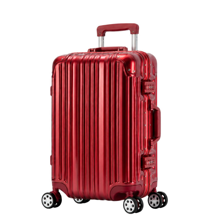 Travelhouse London Koffer Rot S-55cm Bordkoffer · Alu-Rahmen · Polykarbonat Hartschale · Handgepäckk