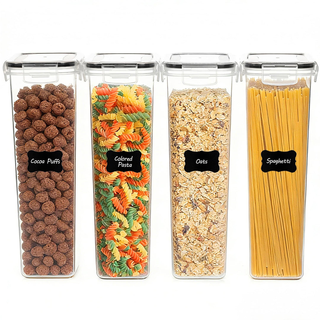 Vtopmart 2.8L Vorratsdosen Set, Müsli Schüttdose & Frischhaltedosen, BPA frei Kunststoff luftdicht,T