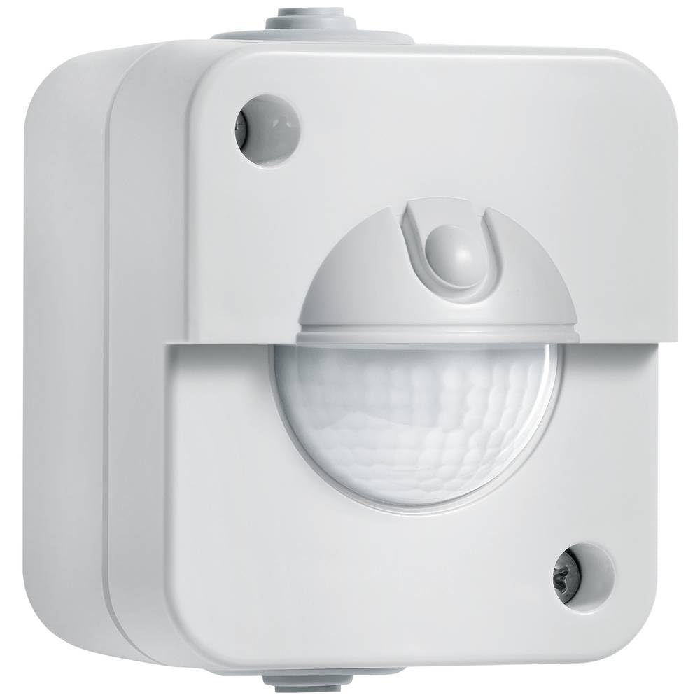 Steinel Bewegungsmelder IR 180 AP easy, Aufputz Sensorschalter, 180° Erfassung, Dämmerunsgsensor, LE