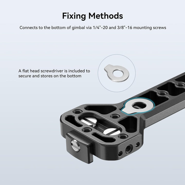 SMALLRIG Side Handle Seitengriff für DJI Ronin-S/SC / RS2 / RSC2 / RS 3 / RS 3 Pro/RS 3 Mini & ZHIYU