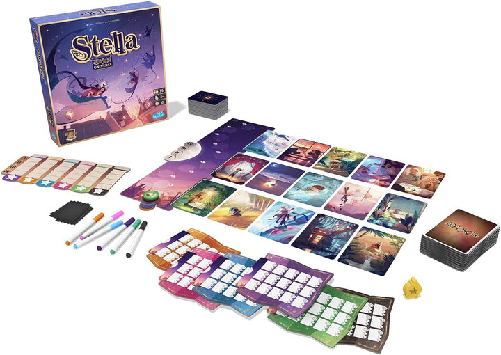 Libellud, Stella - Dixit Universe, Board Game, Ages 8+, 3-6 Players, 30 Minutes Playing Time, Variou