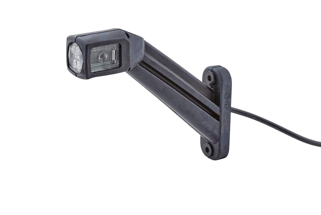 HELLA - Umrissleuchte - LED - 12/24V - Kabel: 500mm - Stecker: EasyConn - 2-polig - links/seitlicher