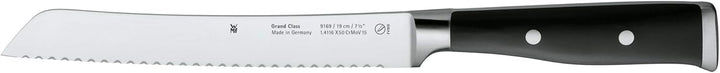 WMF FlexTec Messerblock, schwarzlackierter Messerhalter für bis zu 15 Küchenmesser, Cromargan®: Edel