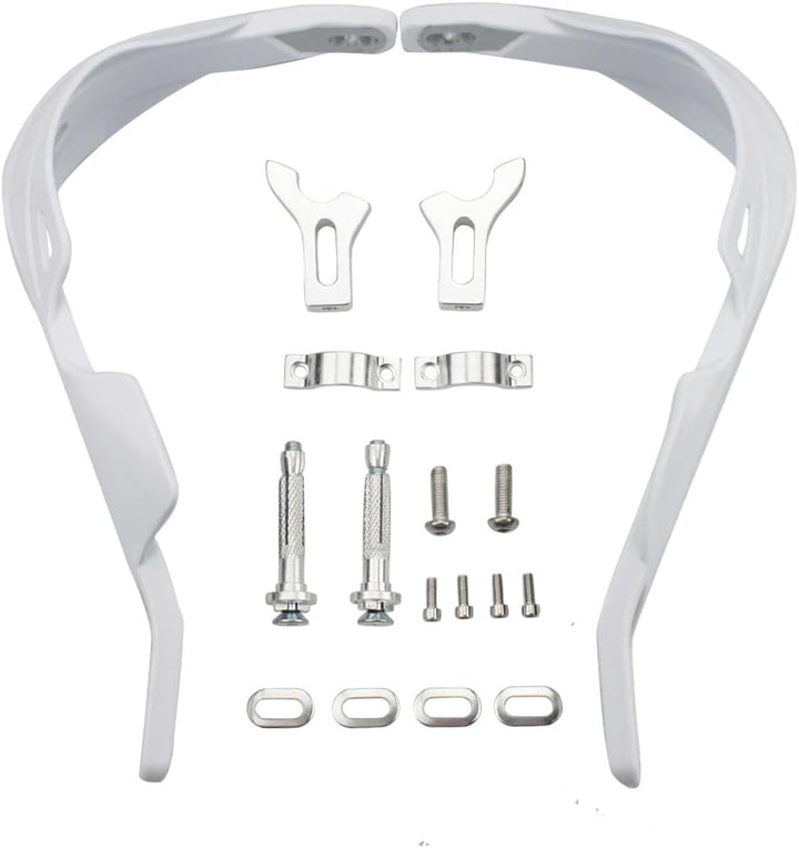 GOOFIT 7/8"Aluminium-Legierung Lenkerhandbürste Guards Schutzhandschützer Assy Ersatz für Motocross-