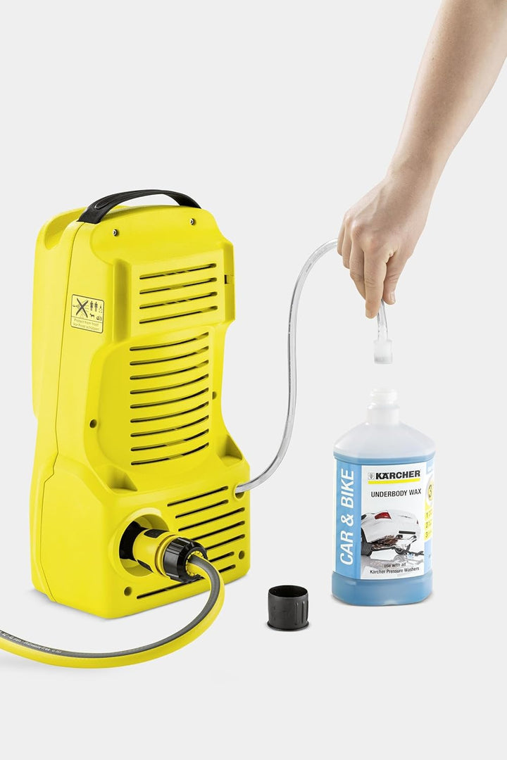 Kärcher Hochdruckreiniger K 2 Compact, die kraftvollste Lösung in Compact-Form, für leichtere Versch