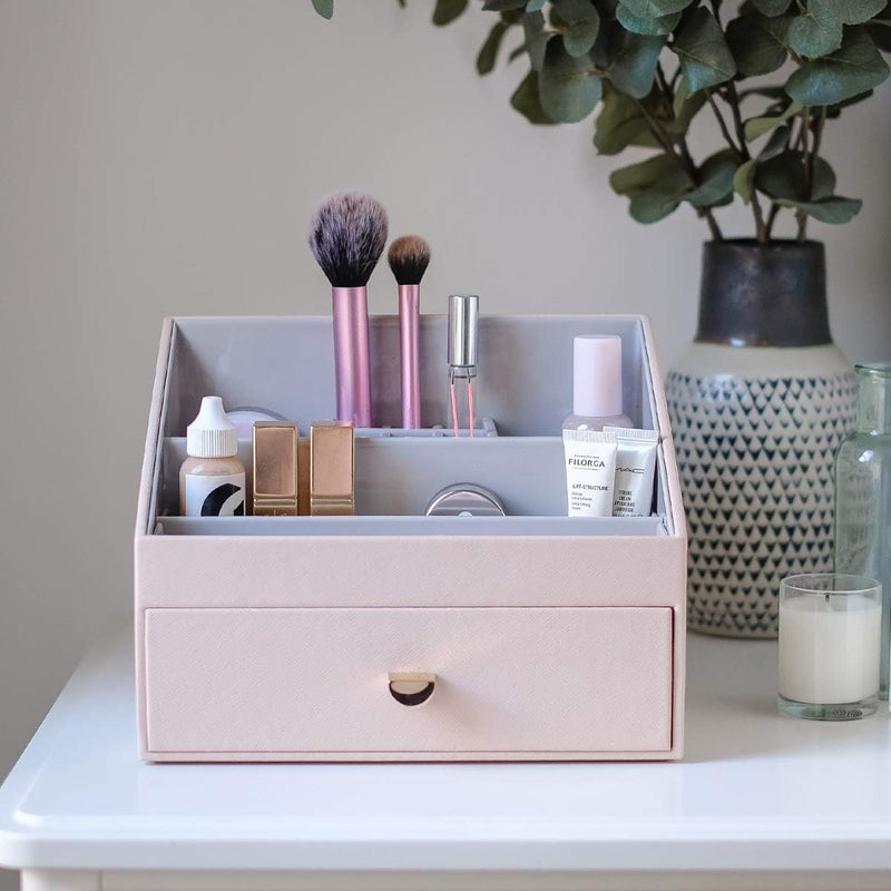 Stackers Blush Pink Makeup Organiser